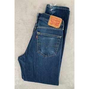 Levis 541 Jeans‎ Mens 31x30 Blue Athletic Taper Distressed Denim Pants